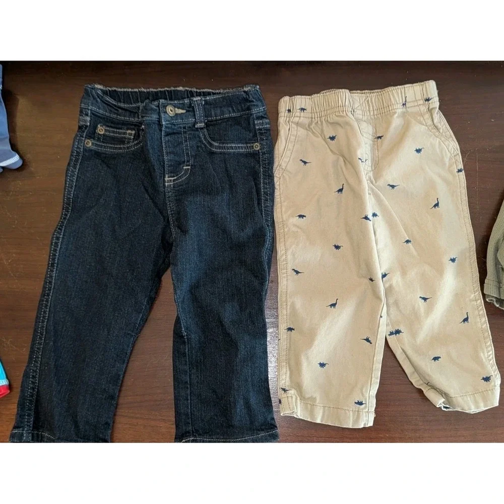 13 Boys 18 Months Mo Clothing Lot H&M Wrangler Nautica Nike Carters Pants Hoodie
